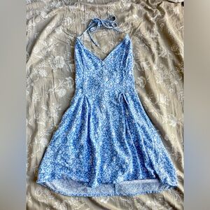 LA HEARTS Pacsun Blue Floral Dress